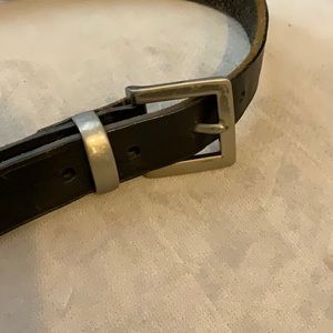 GAP black leather belt